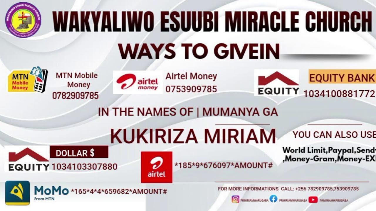 PR MIRIAM WARUGABA LIVE IN THURDAY PRAISE AND WORSHIP