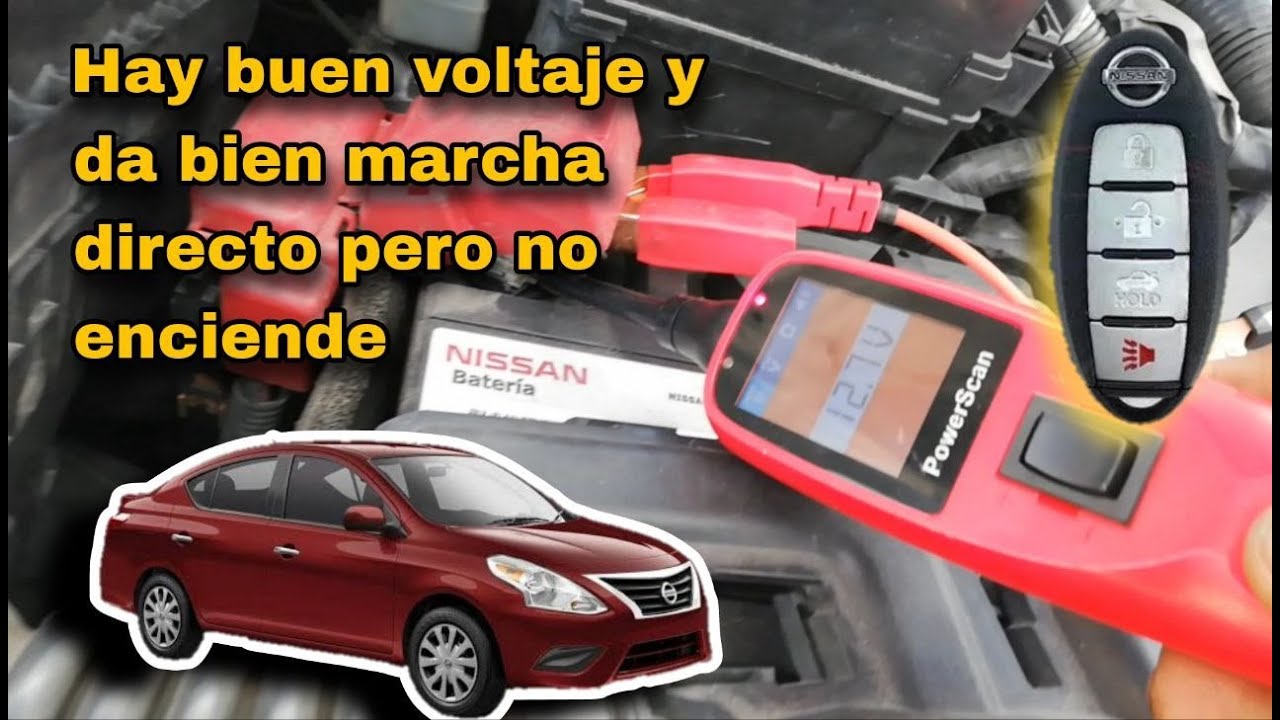 NISSAN VERSA 2019 no prende, de haber sabido no pago la grua.