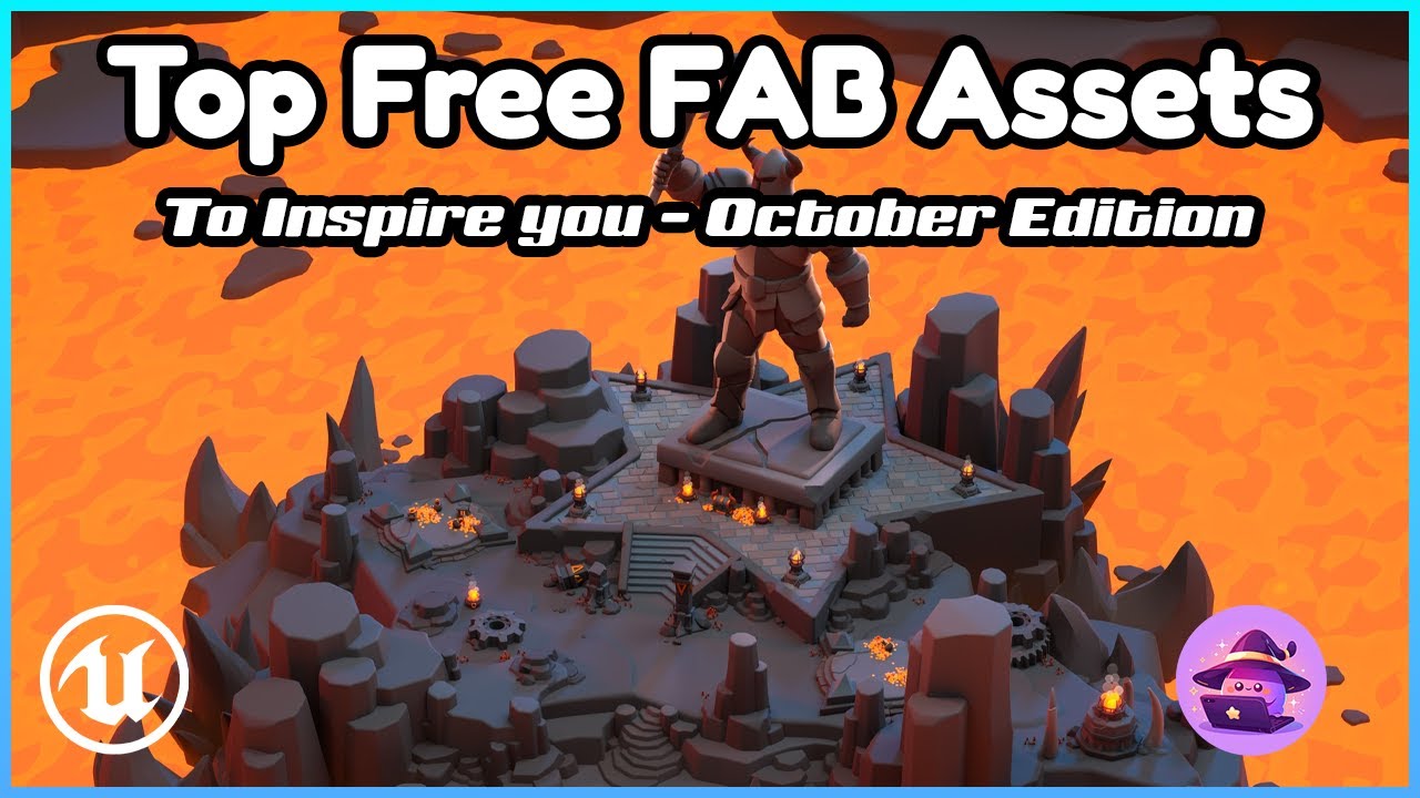 Лучшие бесплатные ресурсы FAB, которые вдохновят вас на путь разработчика игр. Октябрьский выпуск