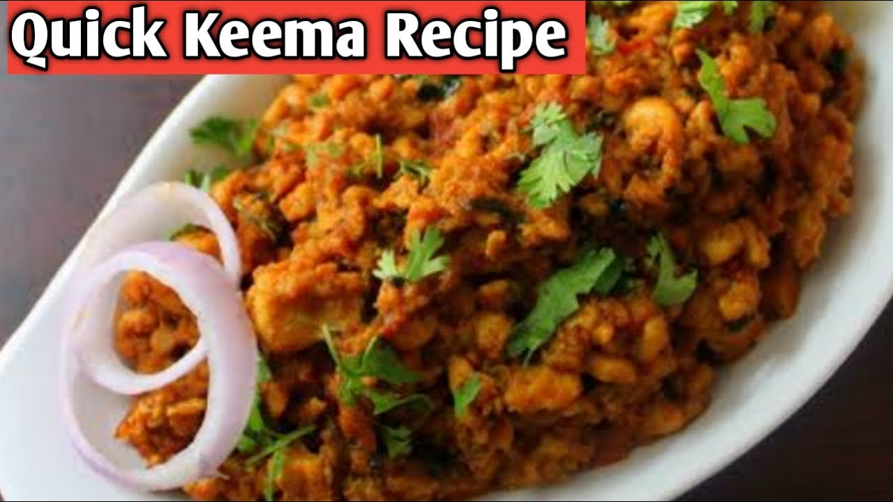 Quick Keema Recipe | Perfect Keema Recipe | Dhaba Style Chicken Keema Recipe