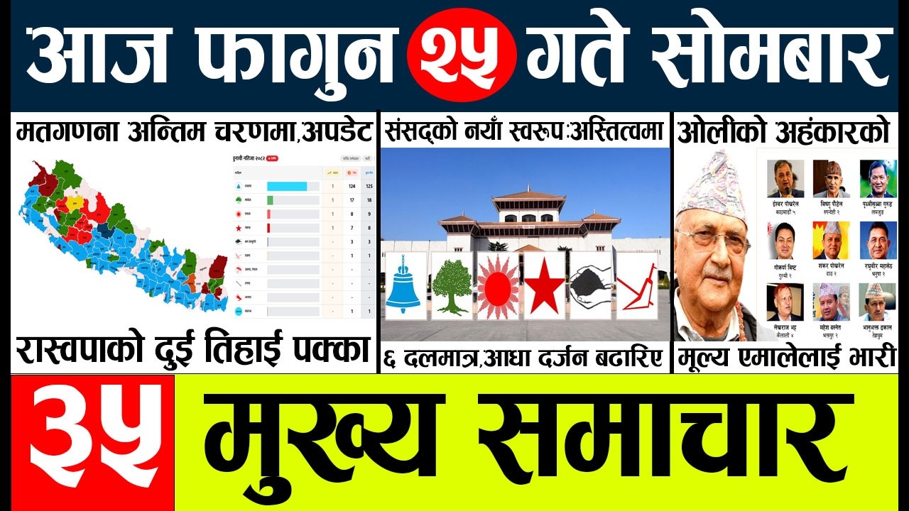 News🔴today nepali news aaj ka mukhya samachar taja