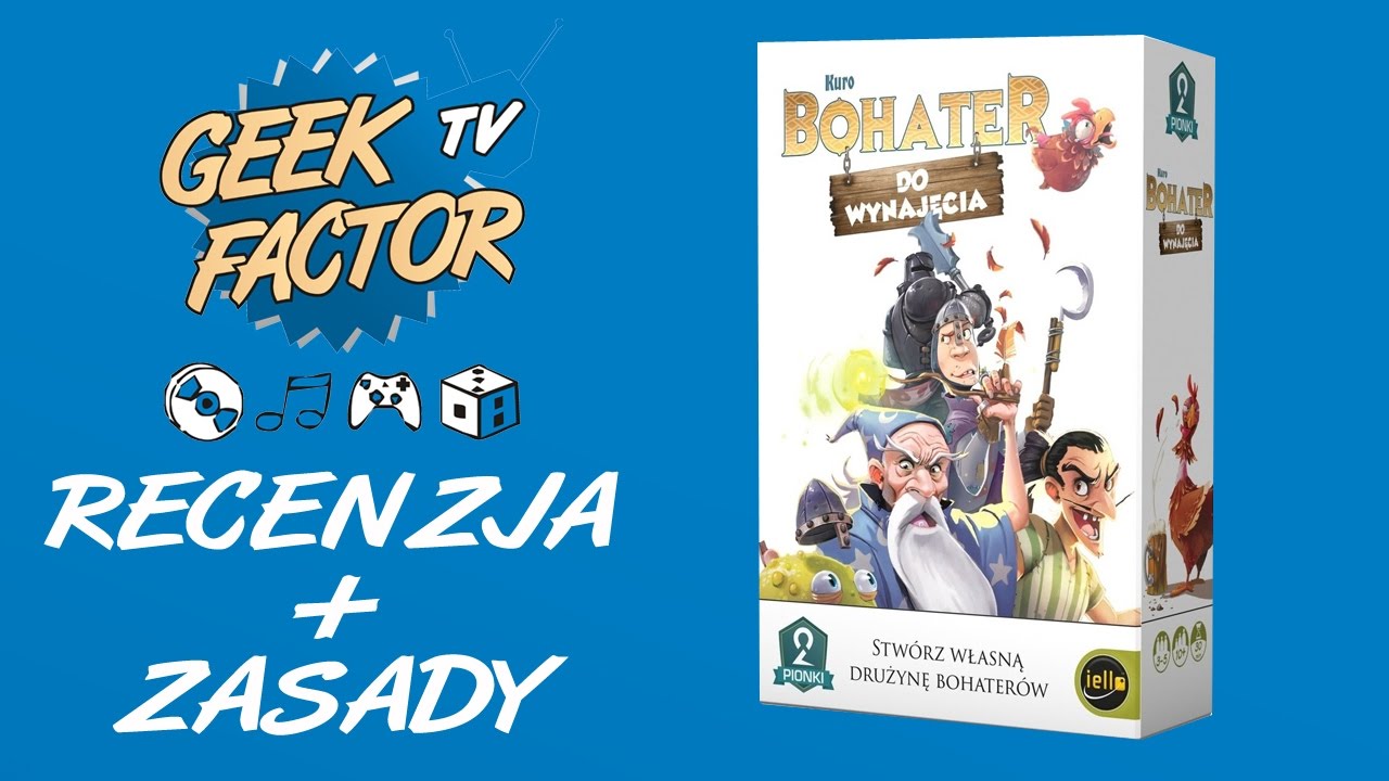 [ODC 369] Recenzja i zasady gry BOHATER DO WYNAJĘCIA