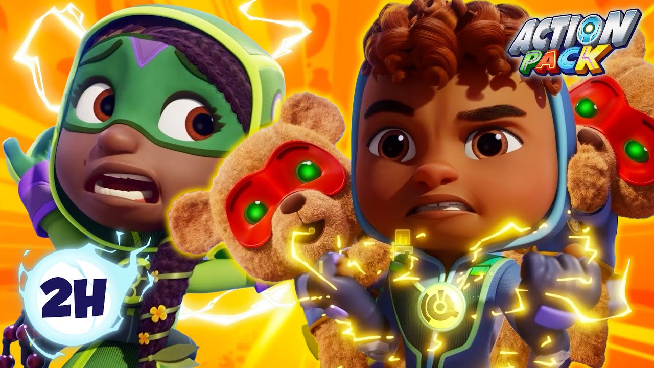 Tiny Trouble! 😲✈️Action Pack Fix the MegaPlane! |  2H Compilation | Adventure Cartoon for Kids