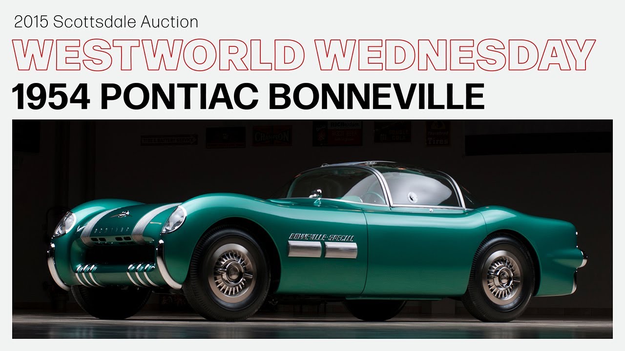 SOLD! 1954 Pontiac Bonneville Special Motorama Concept - BARRETT-JACKSON REWIND SCOTTSDALE AUCTION