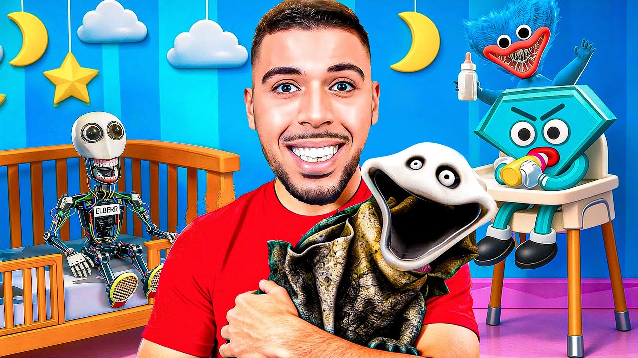 J’AI ADOPTÉ TOUT Les ENFANTS MONSTRES ! Elberr, Demongorgon