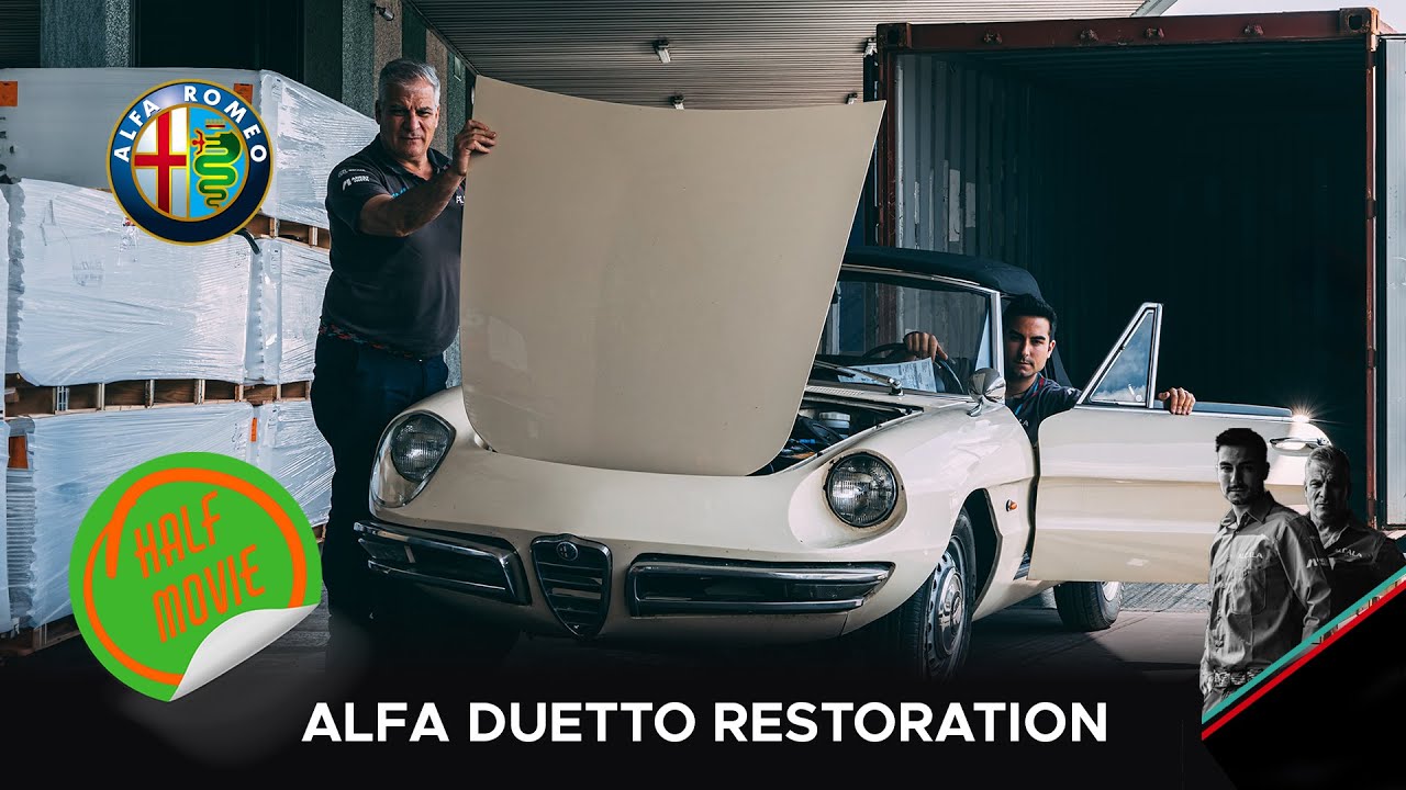 Alfa Romeo Duetto restoration: Unexpected Surprises! - Half Movie
