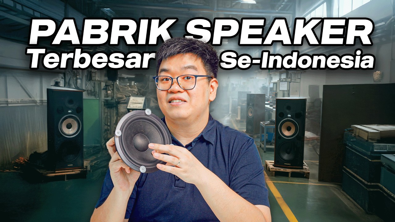 Teknologi Canggih Dibalik Pembuatan Speaker | SB Acoustics (Sinar Baja Electric) Factory Tour Part 1