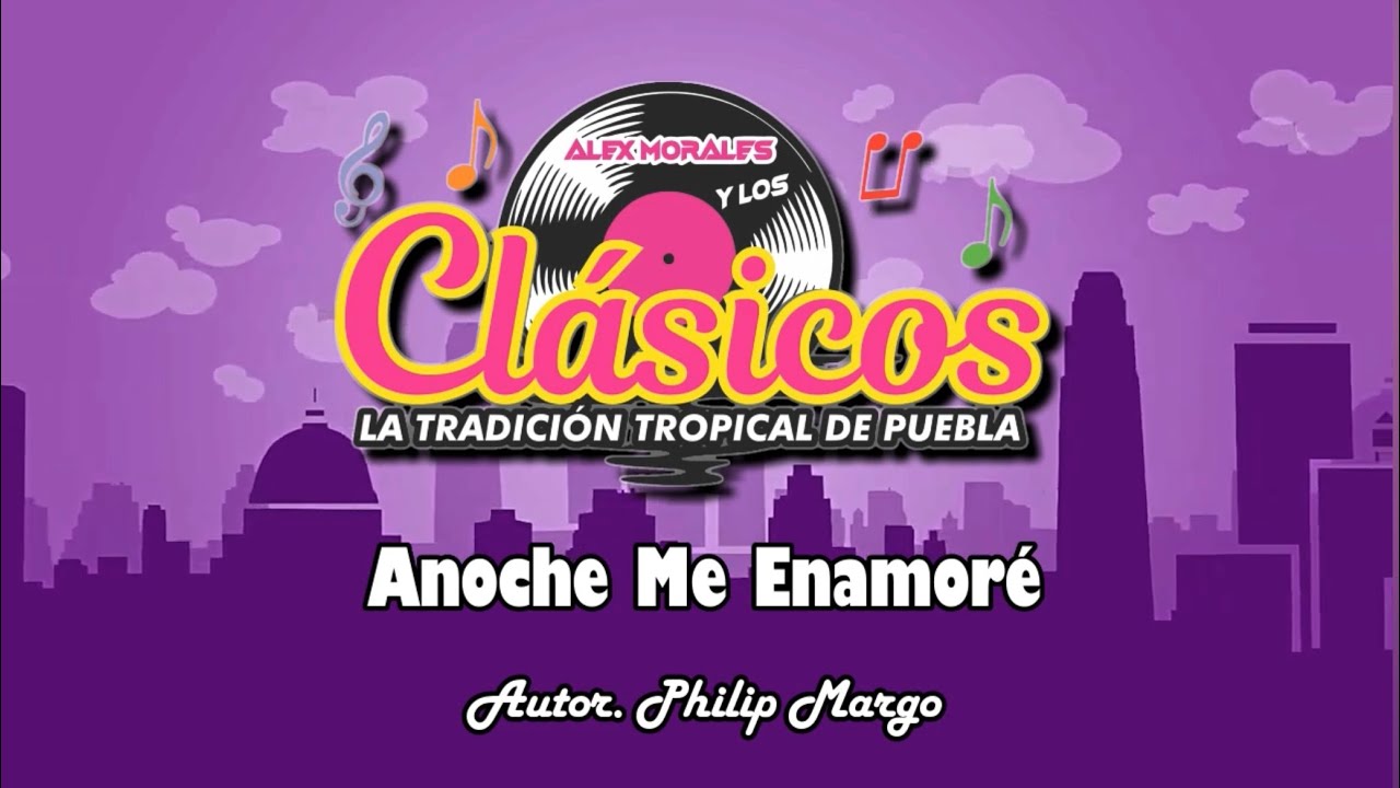 Anoche Me Enamoré (Lyrics Video)