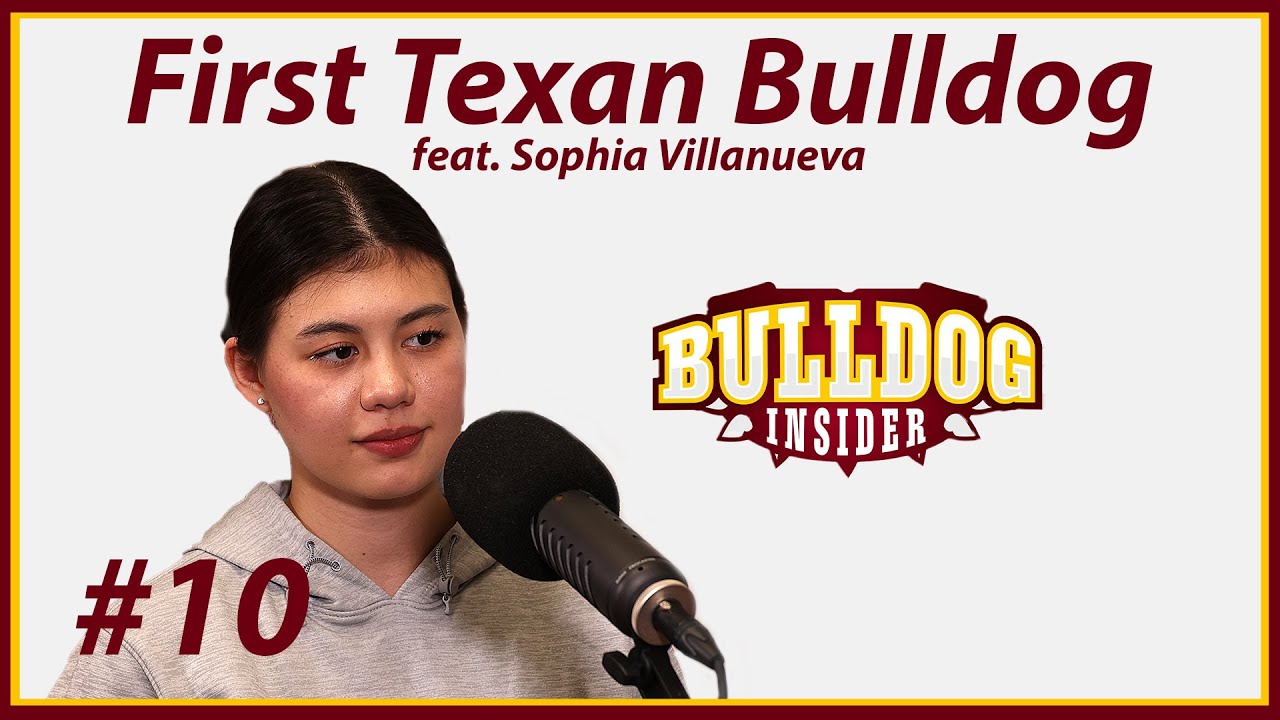 First Texan Bulldog: Villanueva’s Unlikely Goaltending Origin | Bulldog Insider Podcast | S8 E10