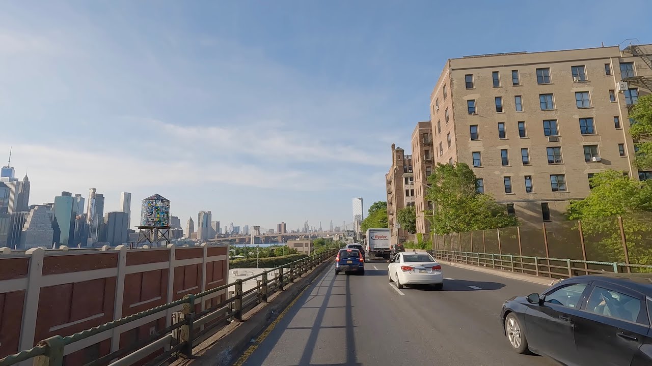 Driving from Brooklyn to Manhattan
