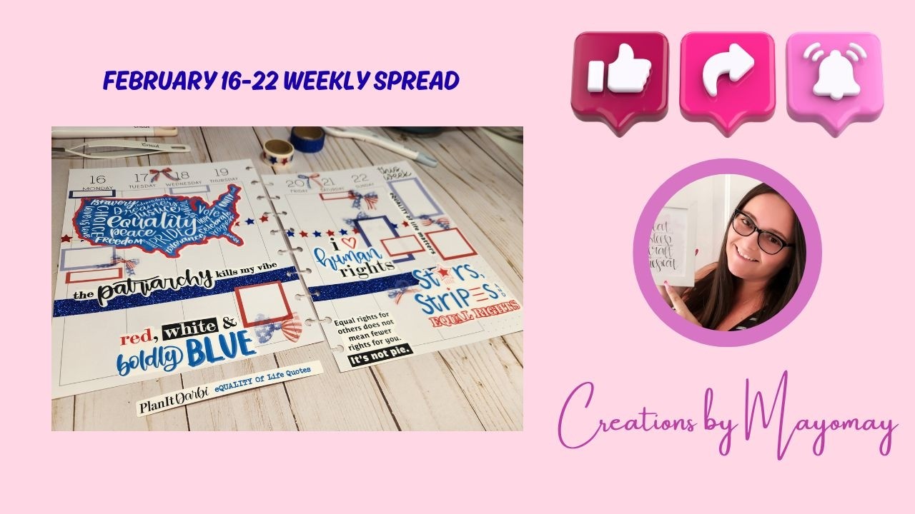 Plan with Me: February 16-22 Weekly Spread in my Kell of a Plan Inspired Intentions 2026 Planner