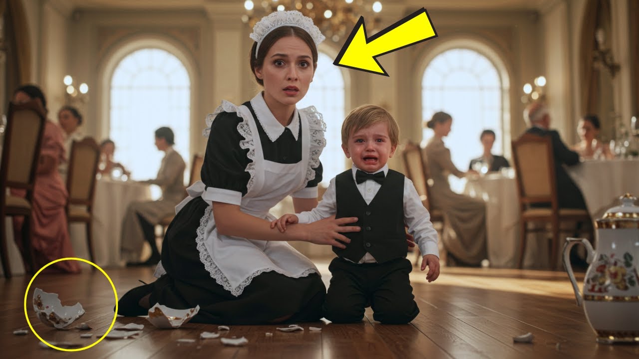 EL HIJO DEL MILLONARIO ROMPÍA PLATOS… Y EL GESTO DE HUMILDAD DE UNA CAMARERA ES HISTORIA DE VIDA