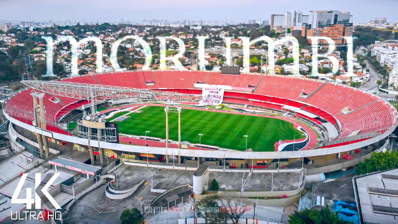 【4K】⚽🇧🇷 Estadio do Morumbi from Above 🔥 BRAZIL 2021 🔥 São Paulo FC | Cinematic Wolf Drone™ Film