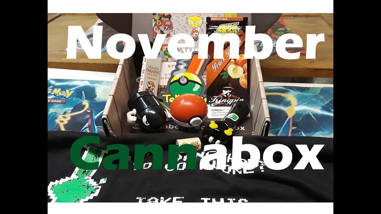 Cannabox November 2017- Lastest Box Ever