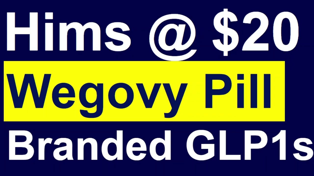 Hims Officially Launches Wegovy Pill & Branded GLP-1s with Novo! The Stock Has to Be Up...Right? No!