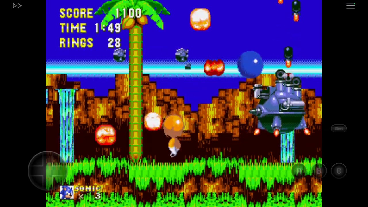 Yo jugando sonic 3 por primera vez 