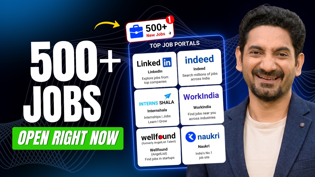 The Job Platform Every Mid-Career Professional Is Ignoring | 500+ Real Jobs, Not for Freshers