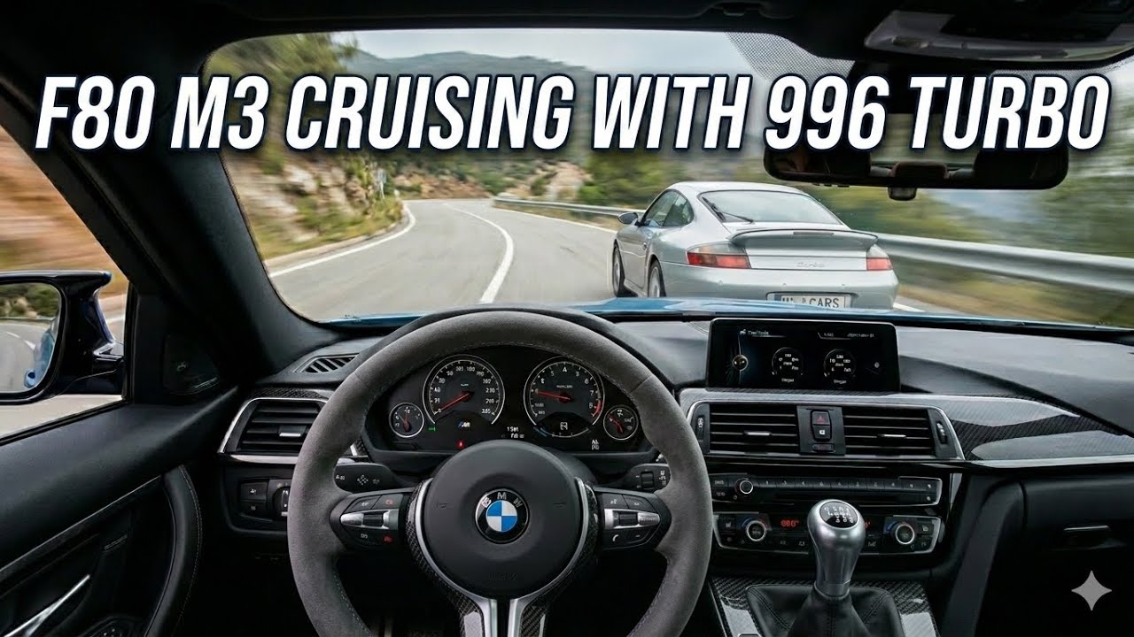 Proper Driving | Cruising in a F80 M3 behind a 996 Turbo