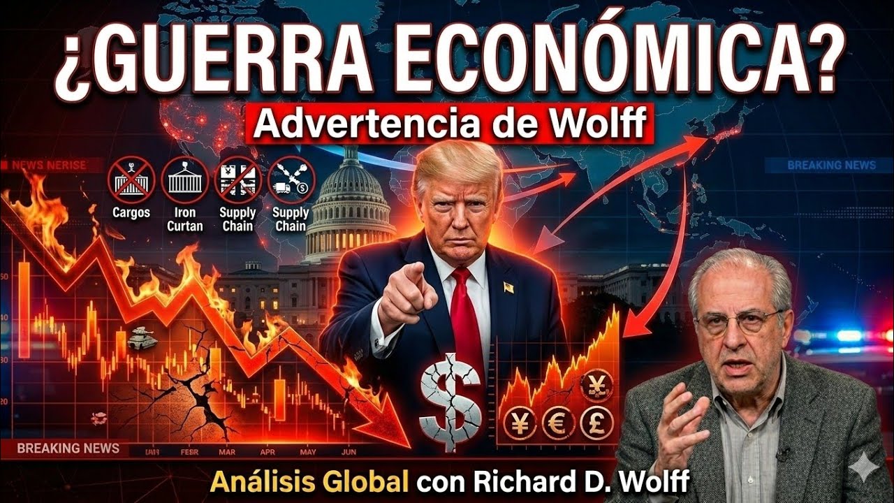 TRUMP RESPONDE CON TODO: ¿SE DESATA LA GUERRA ECONÓMICA? | Richard Wolff