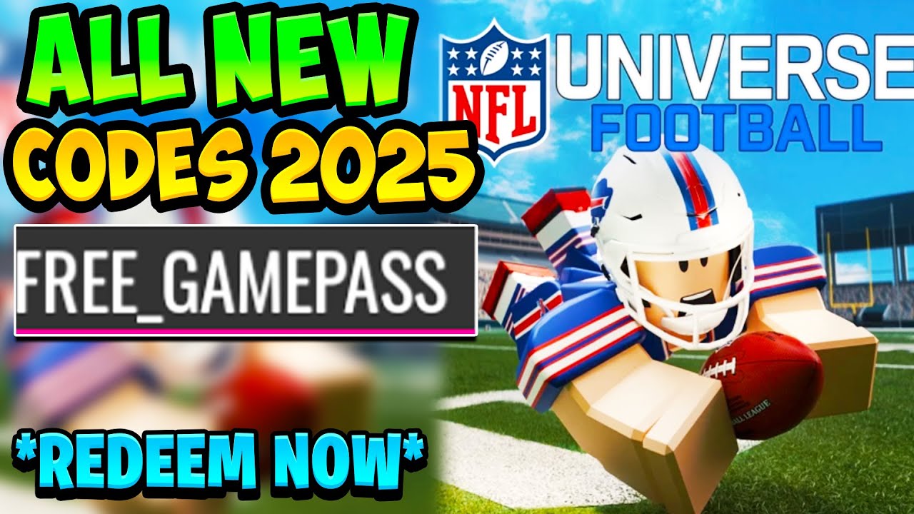 ВСЕ РАБОЧИЕ ФУТБОЛЬНЫЕ КОДЫ NFL UNIVERSE ROBLOX — все новые футбольные коды NFL Universe 2025! (О...