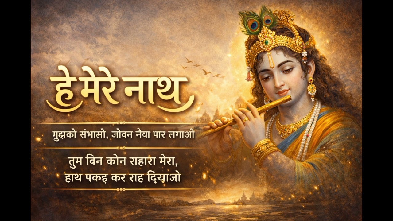 He mere nath  #song #bhakti #krishna 