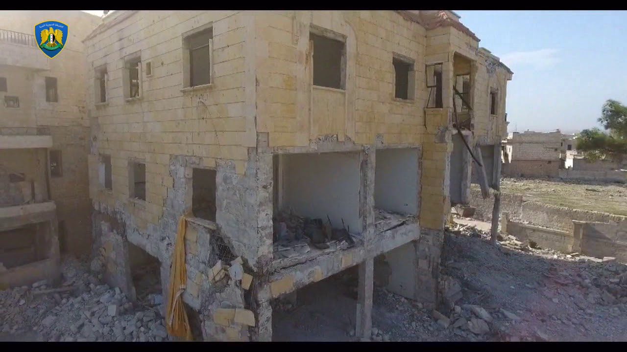 شرطة حلب الحرة || إعادة إعمار مركز شرطة الأتارب