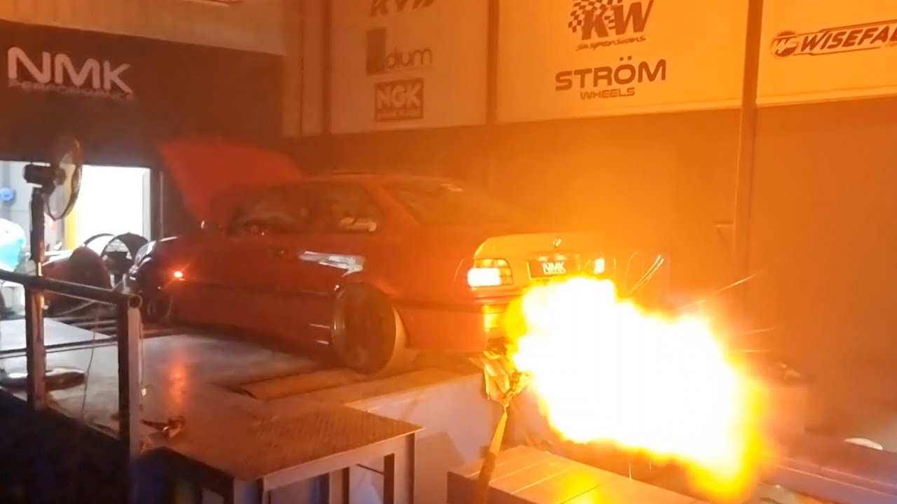Bmw e36 2jz sound with nitros system Built by hisham alqaddumy +1000hpthe best of jordan 🇯🇴 