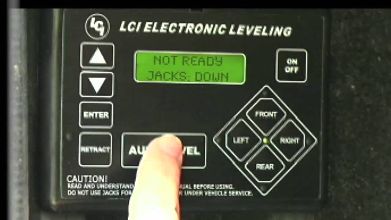 How to Operate Your Lippert Level Up System