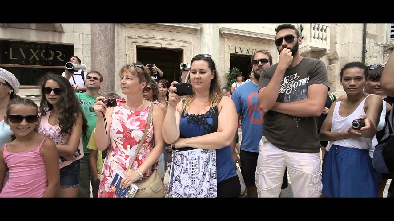 Flash mob na Peristilu
