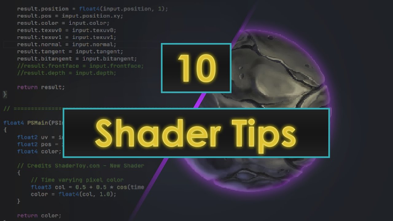10 shader tips you’d wish you knew sooner