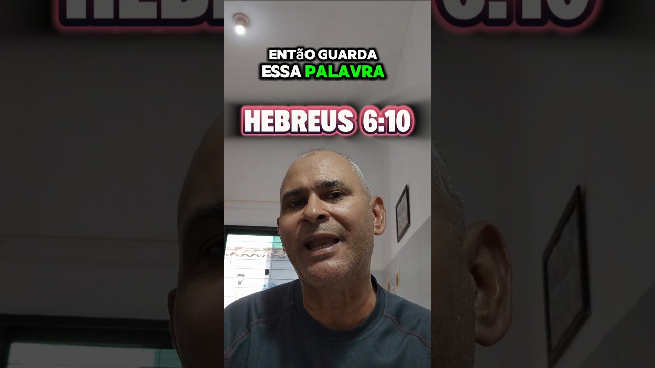 Porque Deus n&atilde;o &eacute; injusto, para se esquecer da vossa obra... #reflex&atilde;o #motiva&ccedil;&atilde;o #f&eacute; #prega&ccedil;&atilde;o