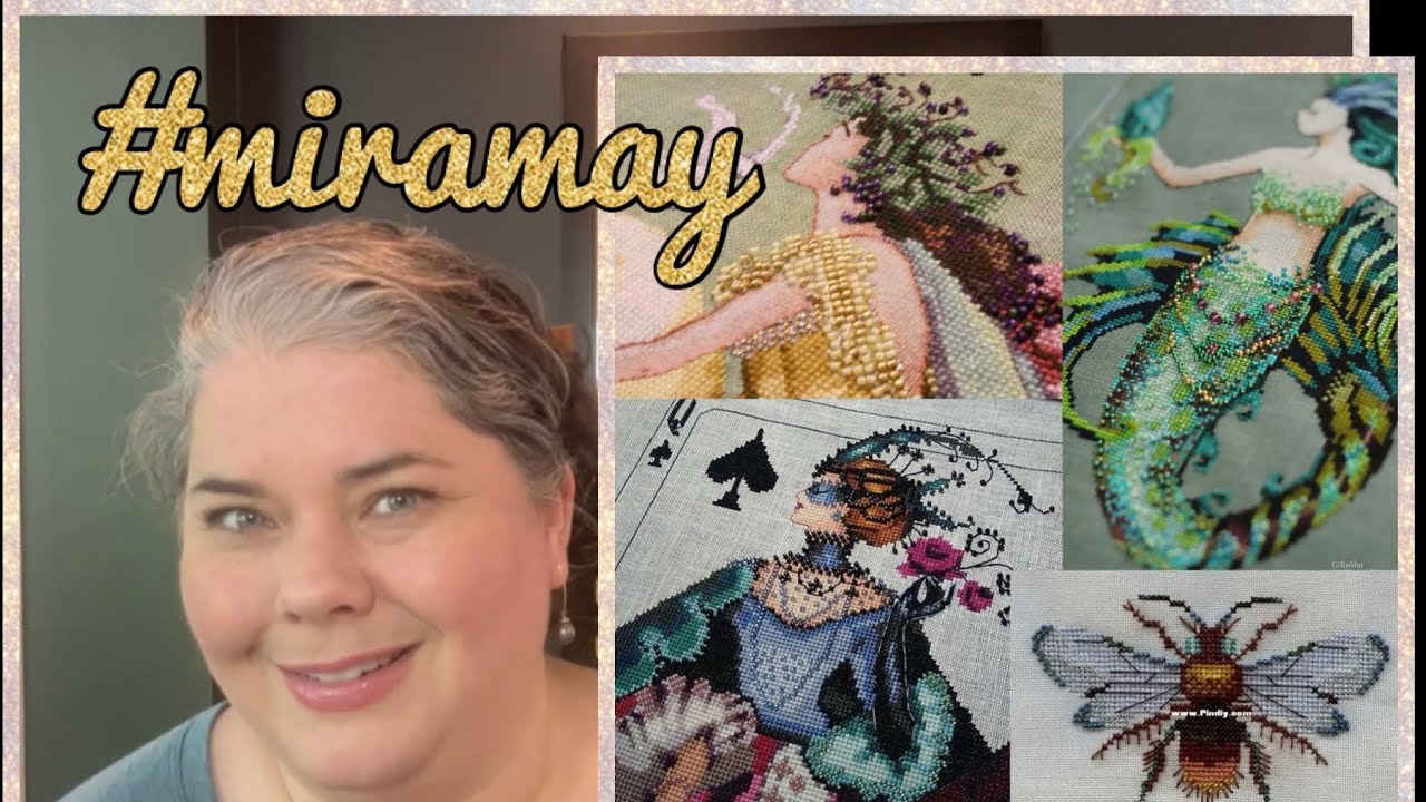 Flosstube №9 (2024) Miramay! Давайте поговорим о Mirabilia и вспомним апрельские новости о вышива...