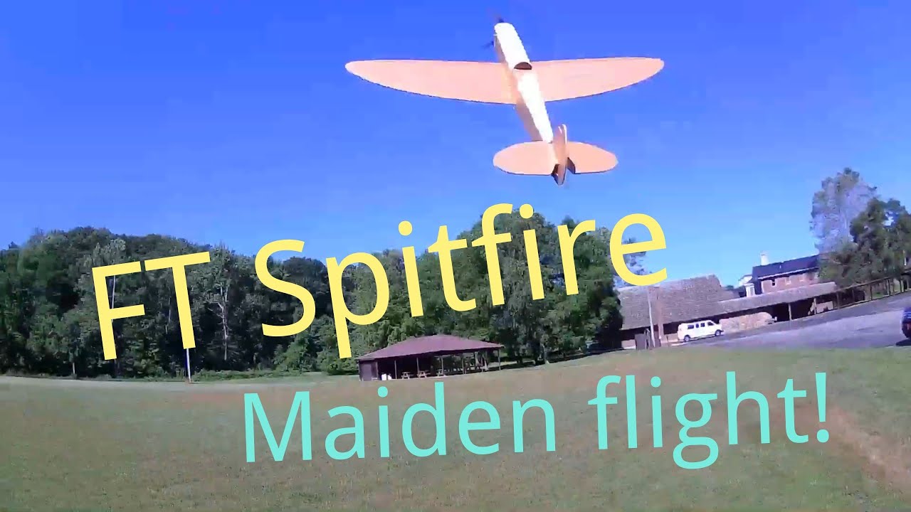 FT Spitfire Maiden flight