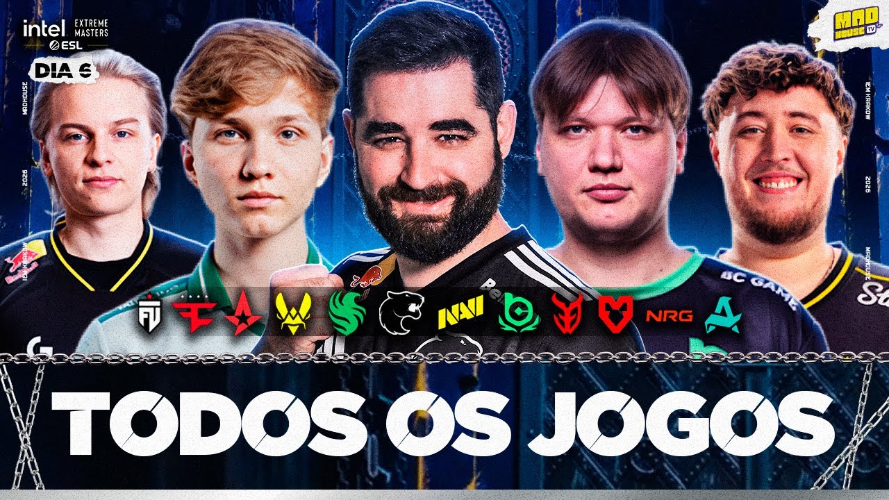 VITALITY X 3DMAX - IEM KRAKÓW 2026 (DIA 06) - AO VIVO