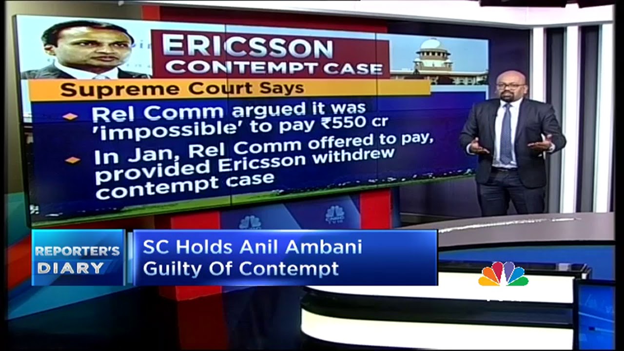 SC Holds Anil Ambani Guilty Of Contempt