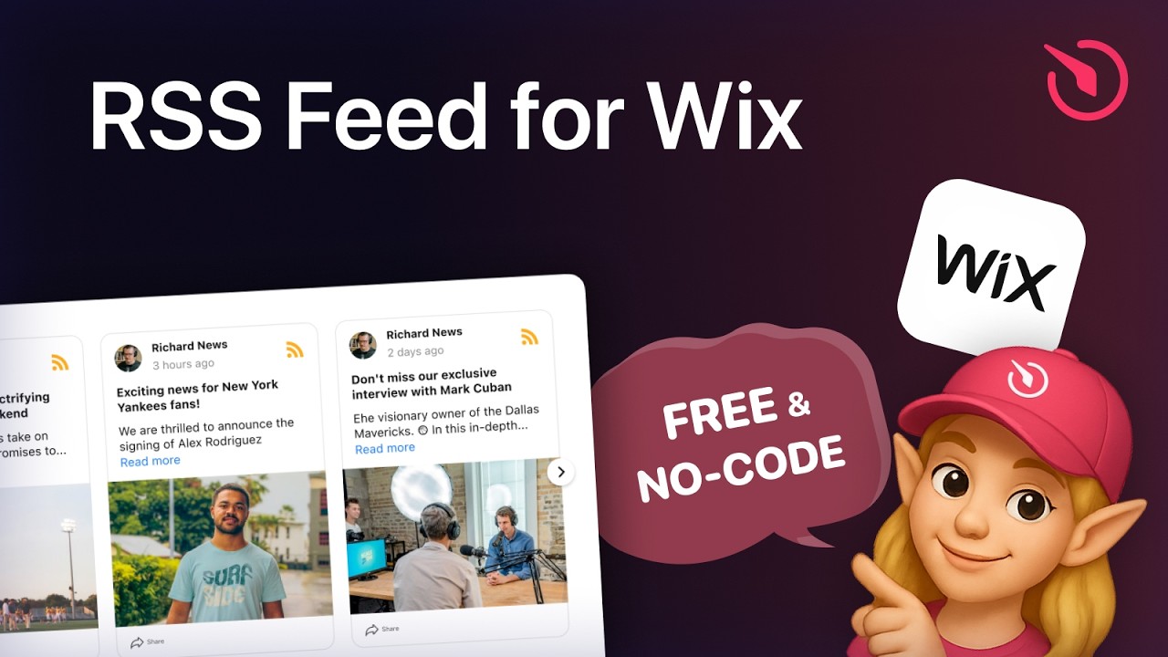 Как добавить RSS-ленту на сайт Wix [БЕСПЛАТНО]