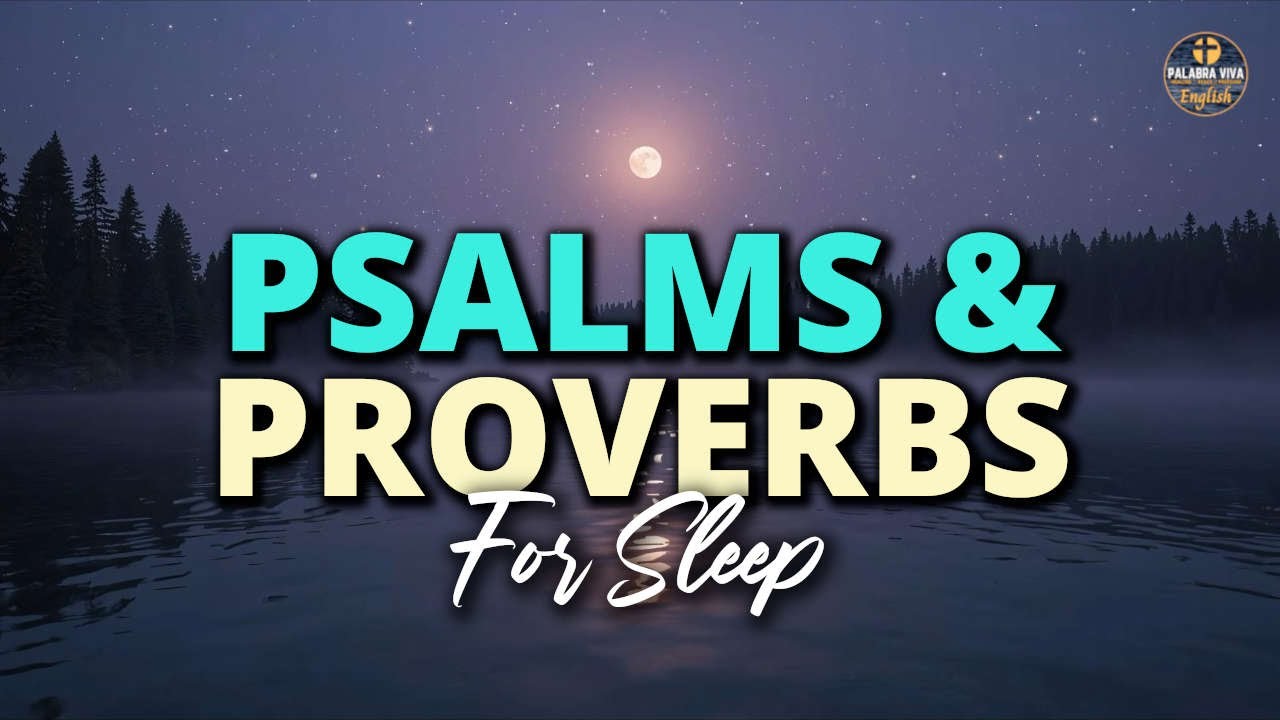 Psalms & Proverbs to Sleep | Bible Reading | Ocean waves | Psalms | Audio Bible