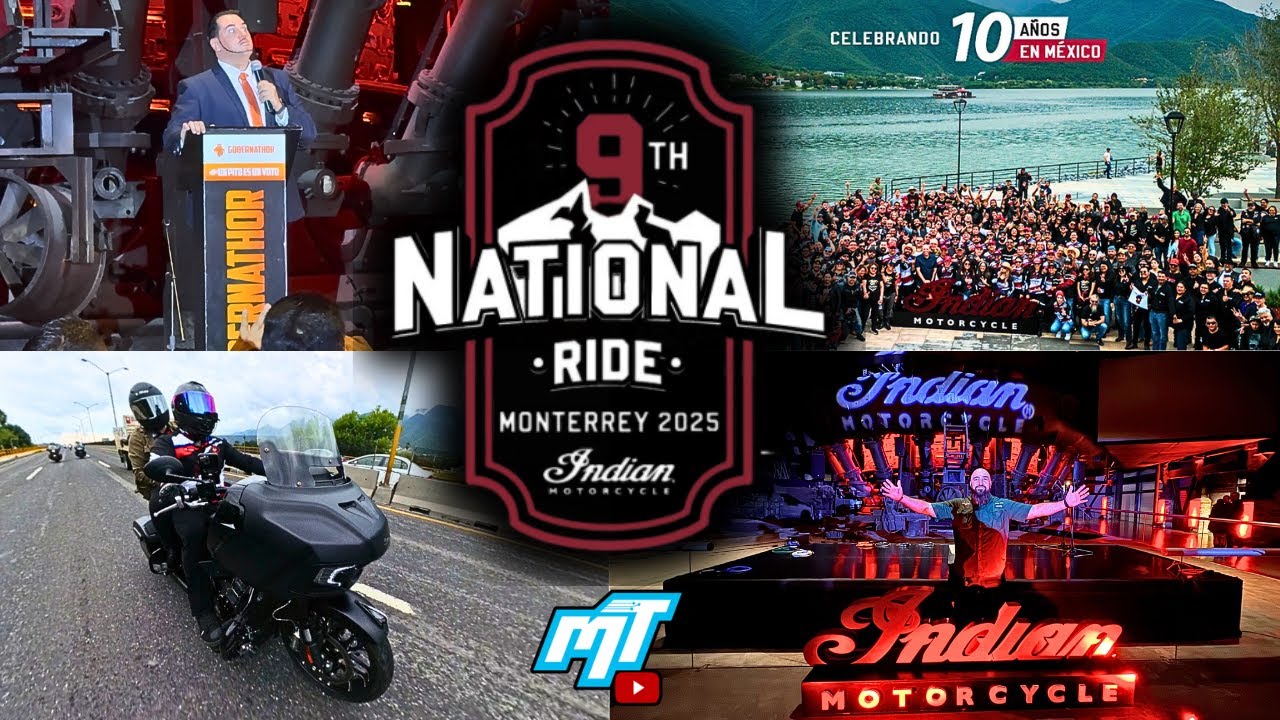 Así se vive el 9th INDIAN NATIONAL RIDE 2025 en Monterrey🔥