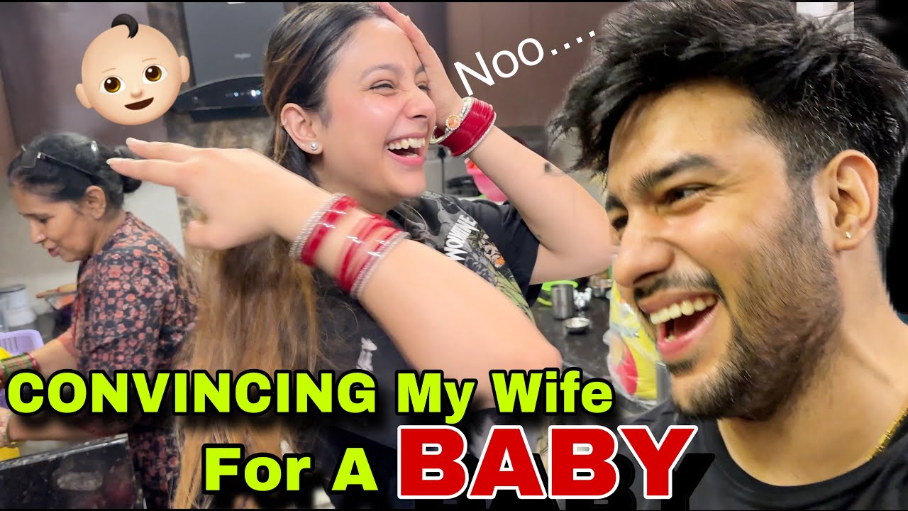CONVINCING MY WIFE FOR A BABY👶🏻😍 | Must Watch | Tusharshrutivlogs