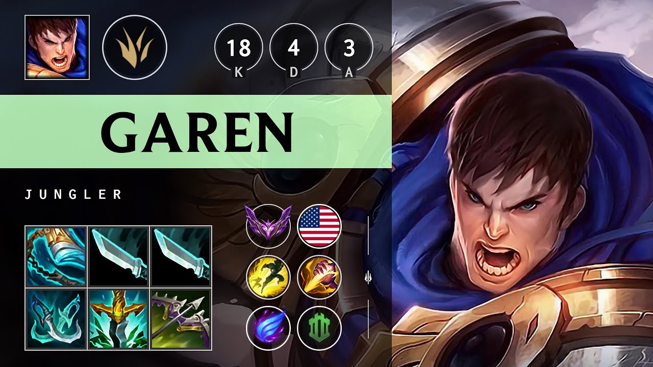 Garen Jungle vs Bel'Veth: Dominating - NA Master Patch 14.20