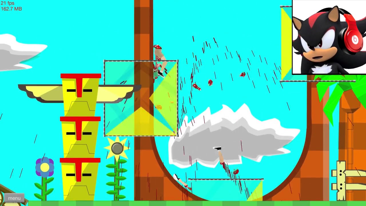 SHADOW Let's Play Happy Wheels  Sonic Levels