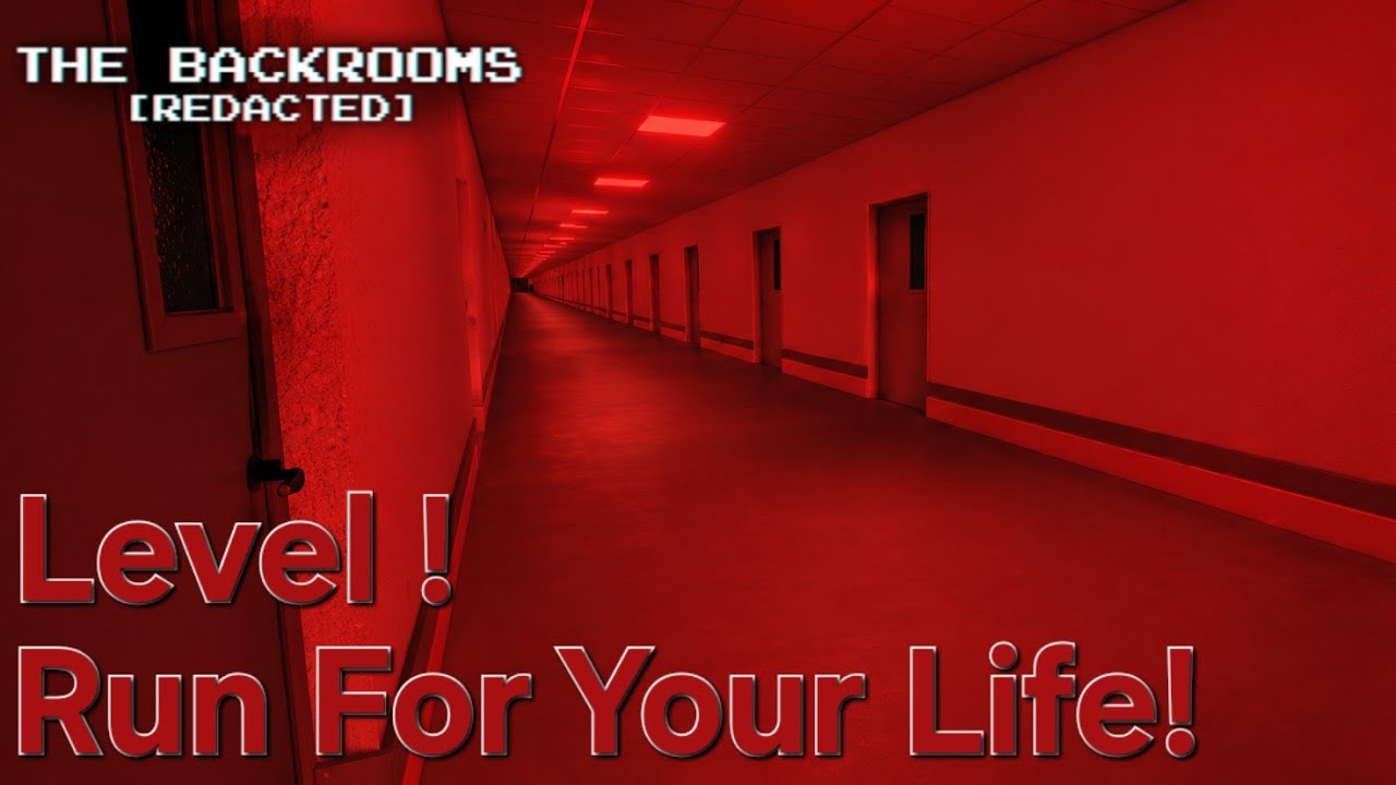 The Backrooms [REDACTED]: Level ! (Run For Your Life!)