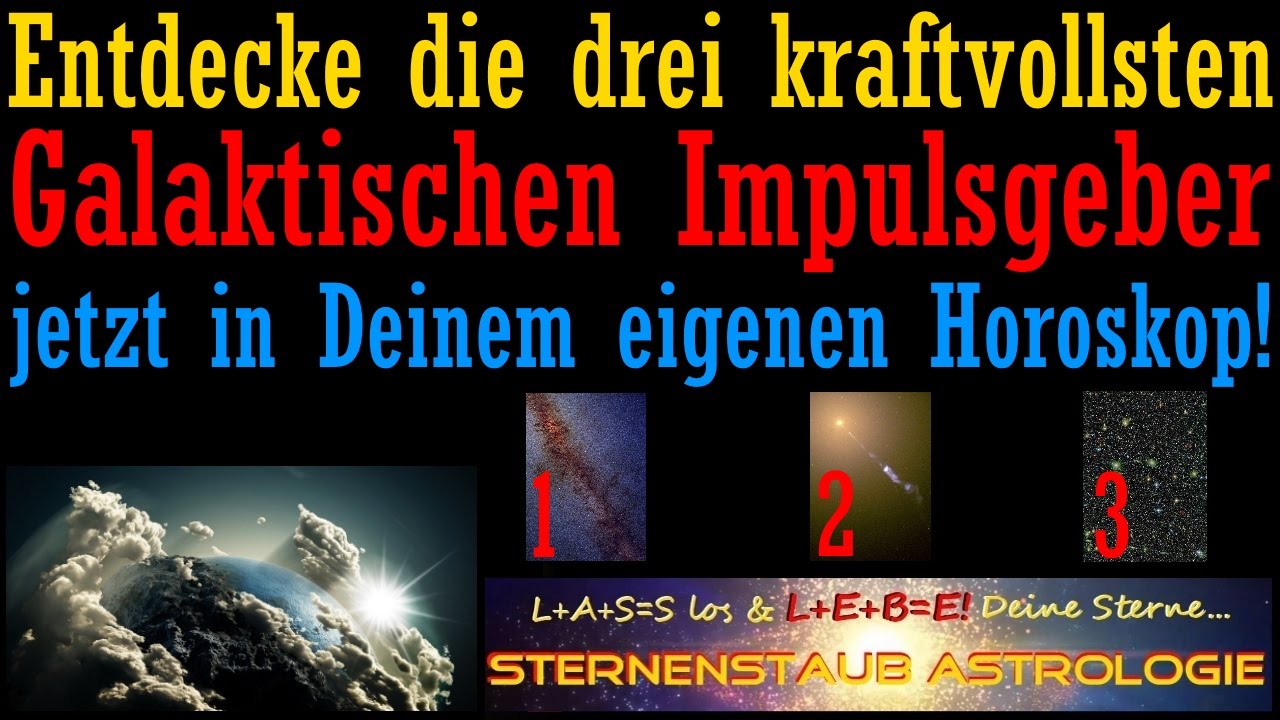 3 Galaktische Impulsgeber im Horoskop: Galaktisches & Supergalaktisches Zentrum, Gro&szlig;er Attraktor