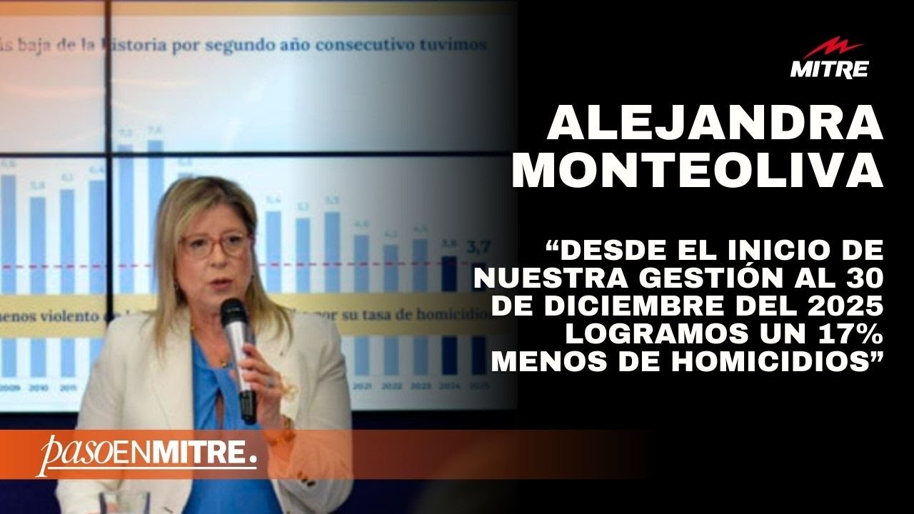 Alejandra Monteoliva destacó los resultados del Plan Bandera y el plan 9010