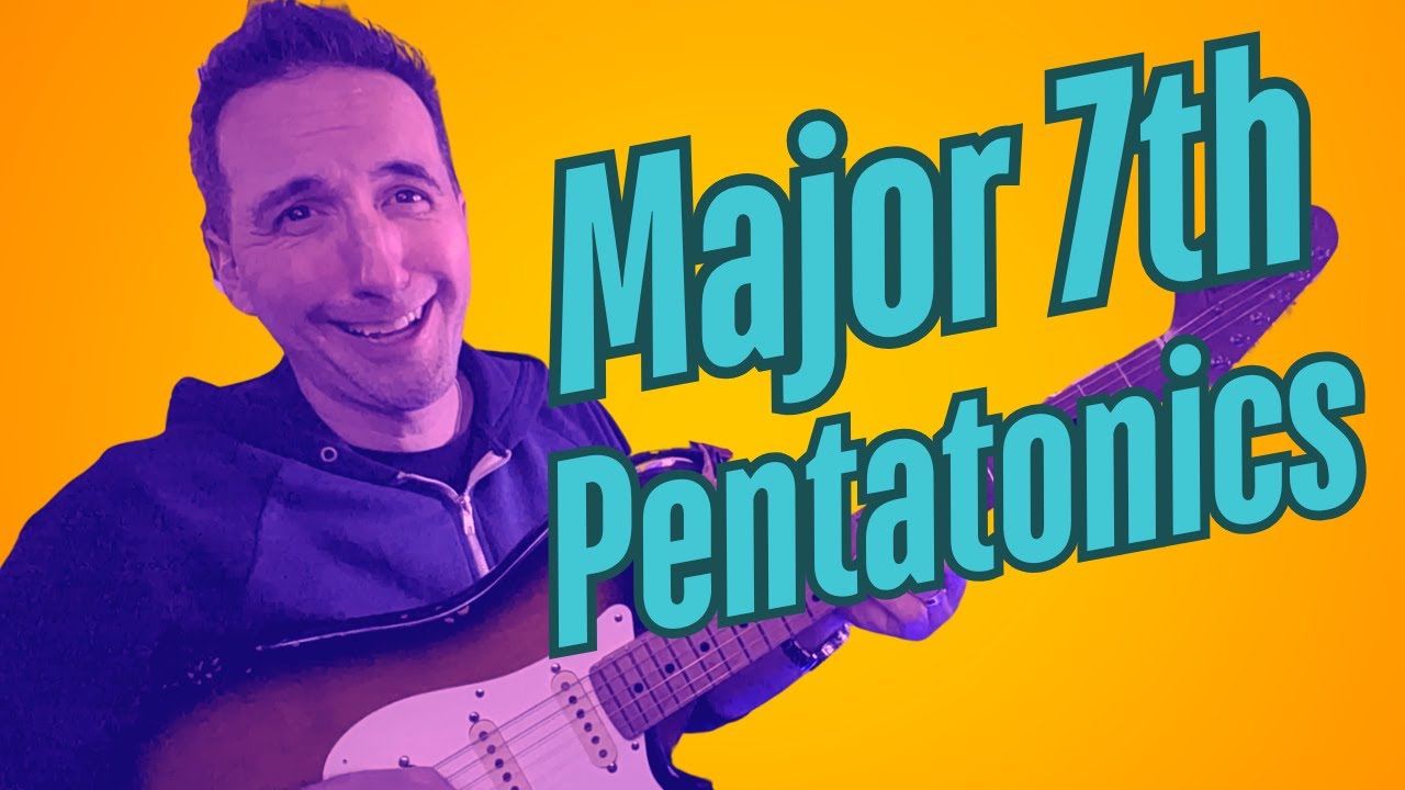 How to Use Pentatonic Scales Over Major 7 Chords (A Simple Trick!)