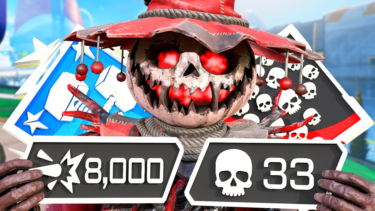 BLOODHOUND 33 KILLS & 8000 DAMAGE IN JUST ONE GAME (Apex Legends Gameplay)