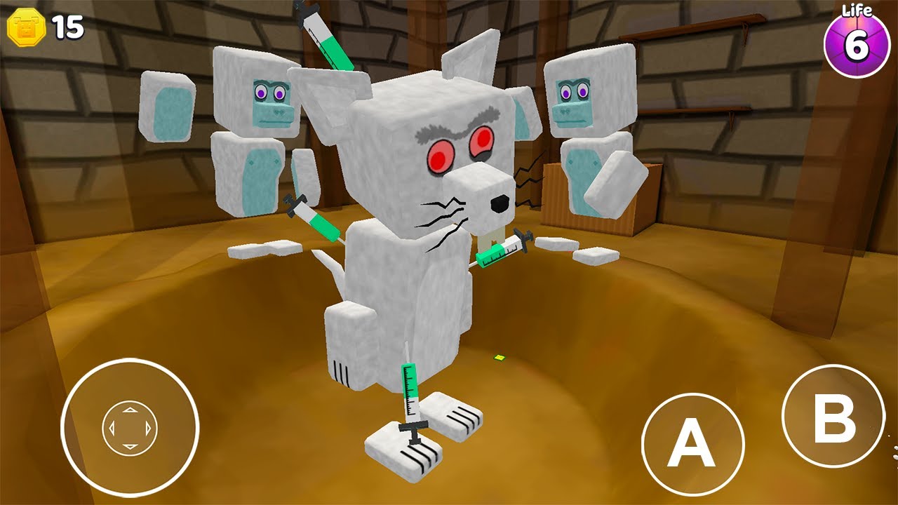 Boss Rat with Yeti - Super Bear Adventure Gameplay Walkthrough