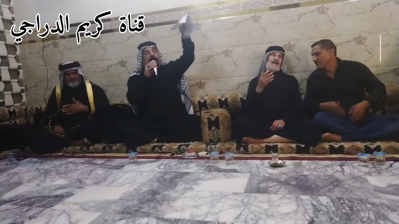 مجلس عزاء الرادود سيد فيصل السيد محمد مع فرج وهاب