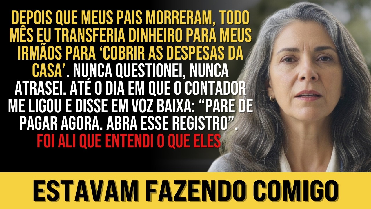 Eu Bancava Meus Irmãos Após A Morte Dos Meus Pais… Até O Contador Revelar A FRAUDE