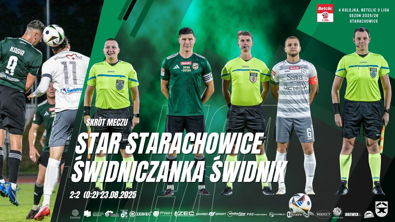 Star Starachowice - Świdniczanka Świdnik 2:2 (0:2) 23.08.2025